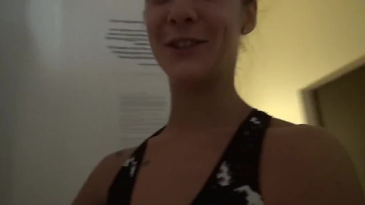 Hot Babe Fucked In Gym Locker Room