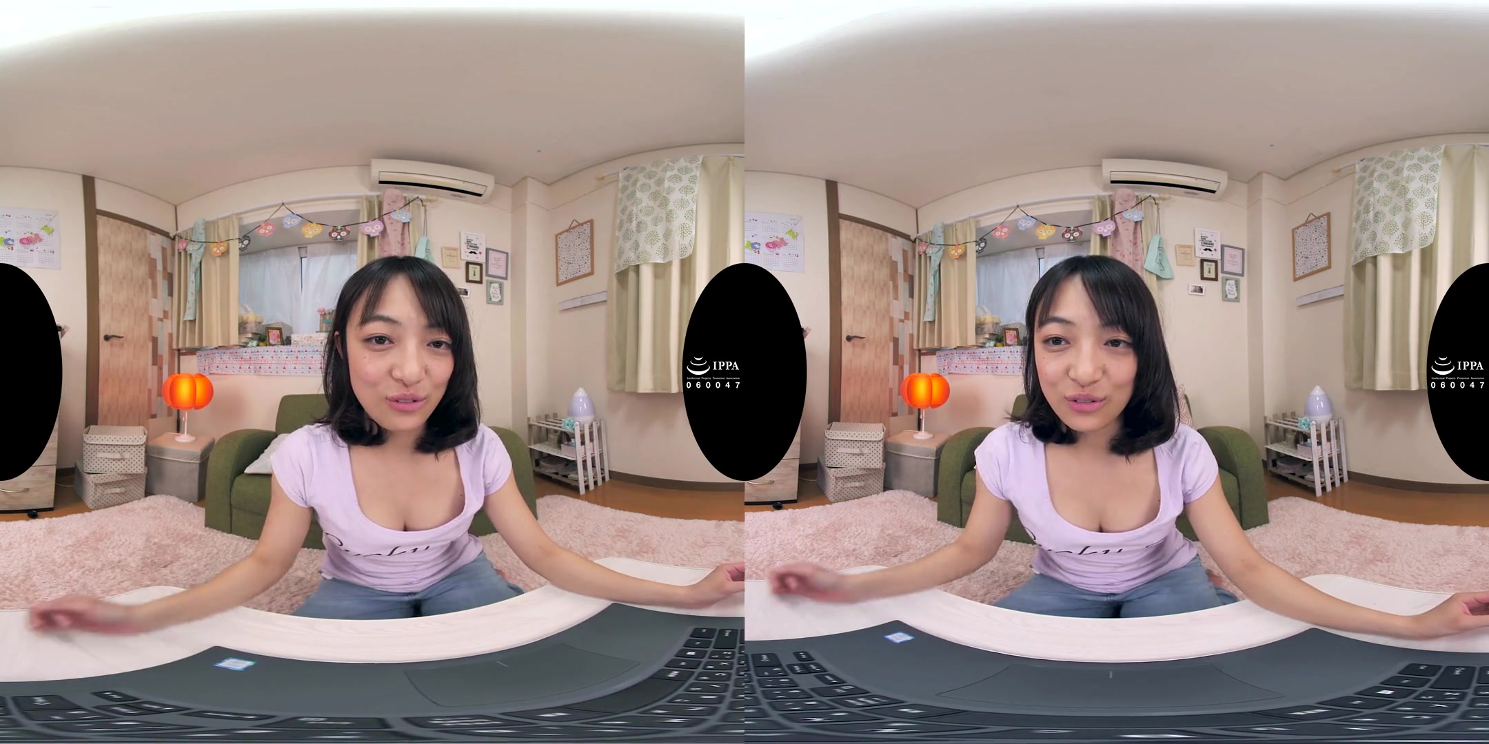 Private VR Masturbation Chat - Striptease While Talking - Asian Toying Fingering