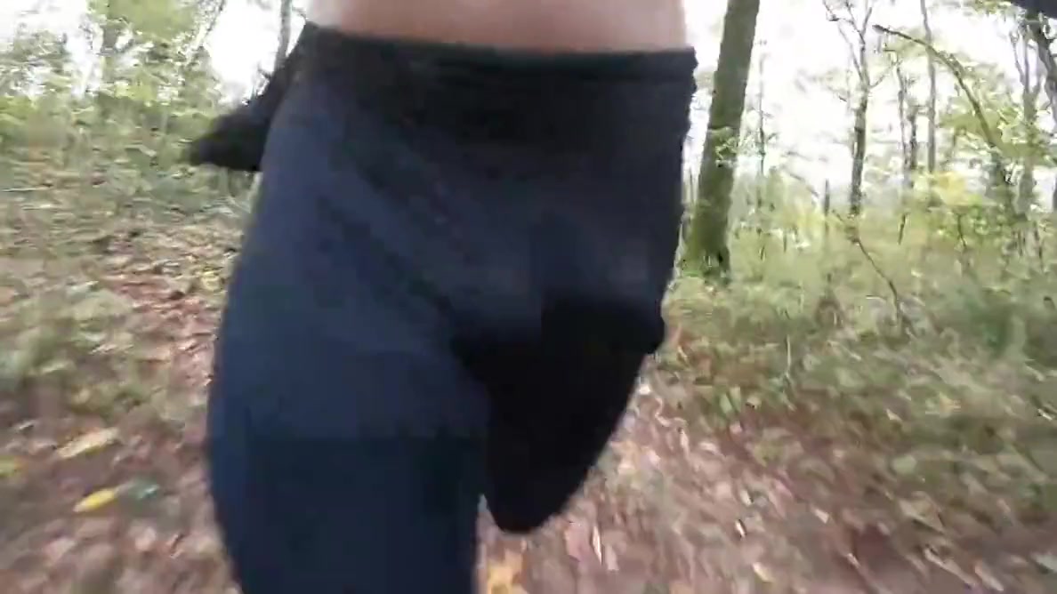 Twink Sissy Showing Bubble Butt And Cock Outdoor