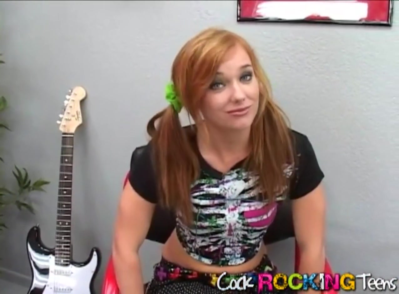 Rocker teen takes dick deep in her juicy wet pussy