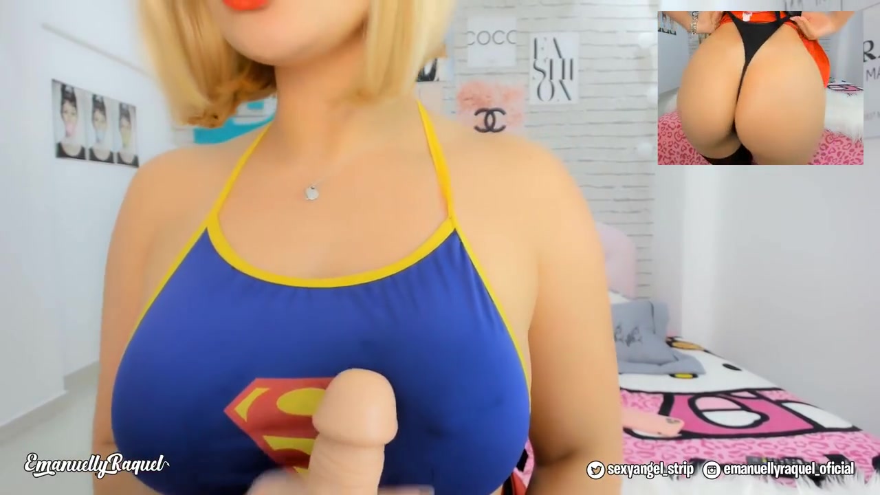 Super Girl And Emanuelly Raquel In Asmr Big Tits Fucking Squirting Dildo - Creampie