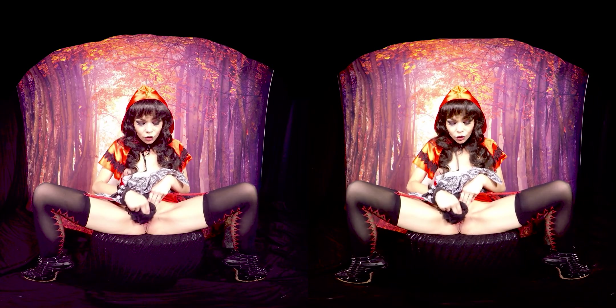 407 - Rebeka Black; Cosplay Solo Brunette - SexLikeReal