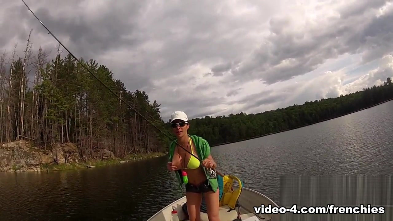 Bianca Fishing In Her Micro Bikini - KinkyFrenchies