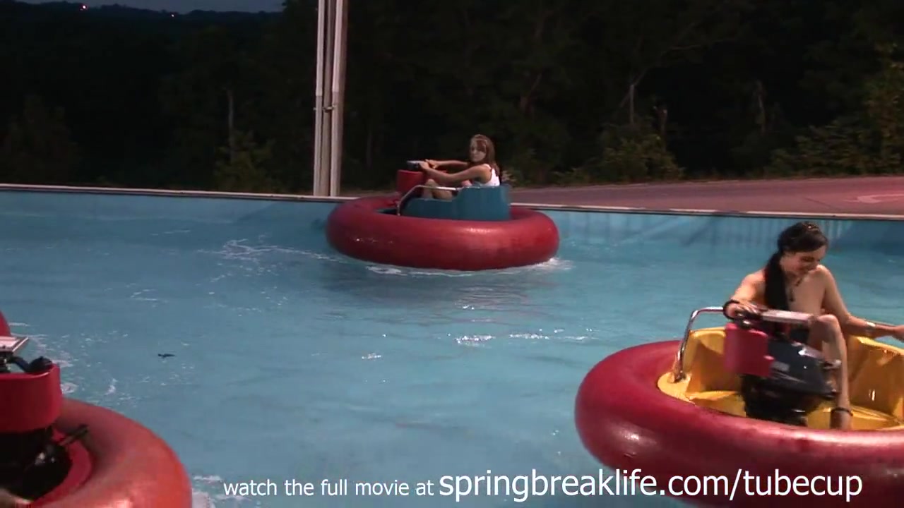 SpringBreakLife Video: Topless Bumper Boats