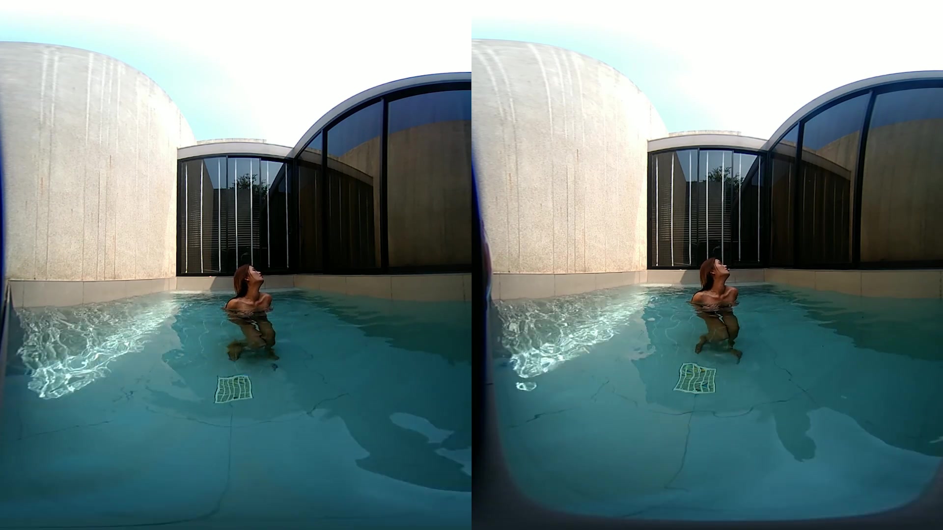Outdoor Pool Hot Tits and Fingering - VRpussyVision