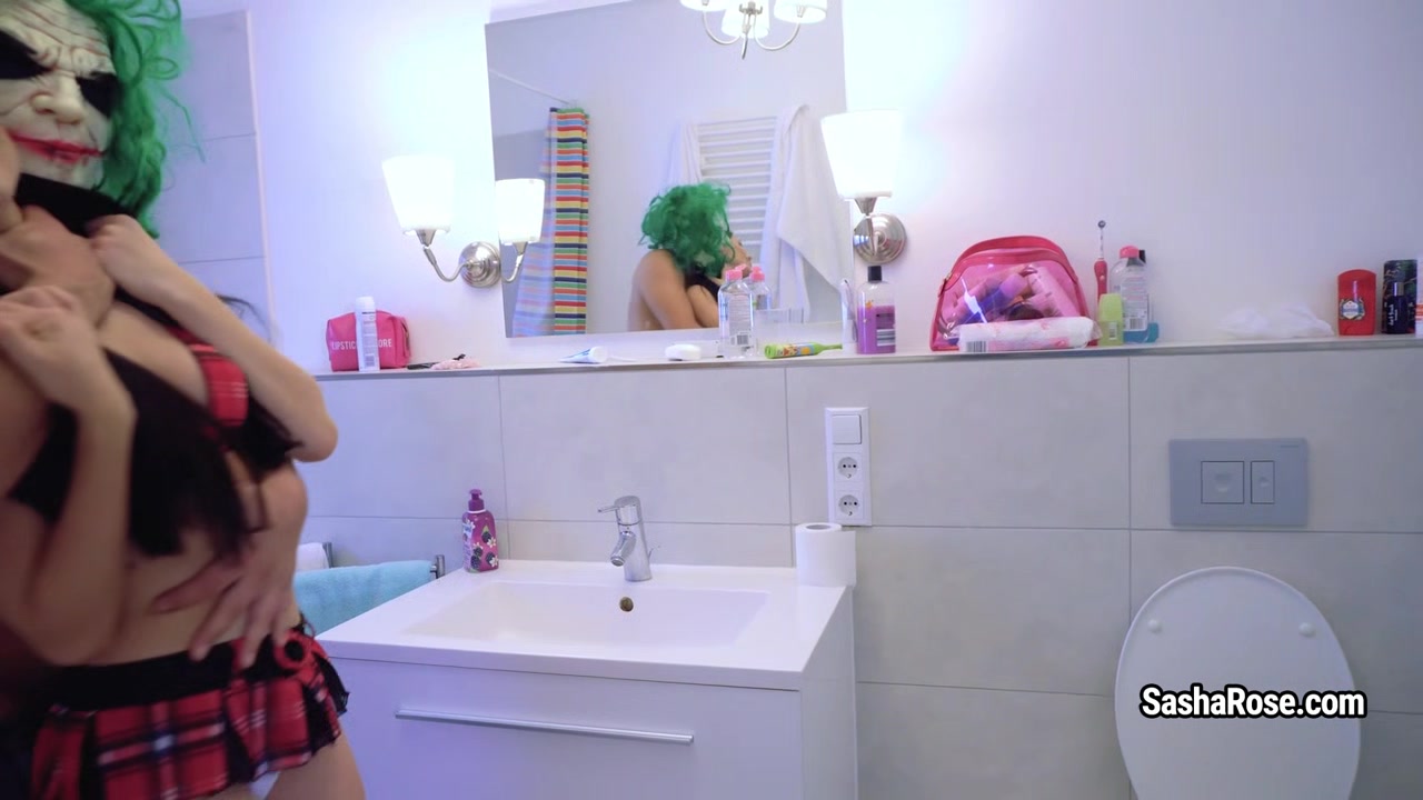 Sasharose - Dp Workout And Cum Shake