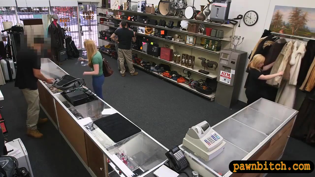 Blondie Pounded By Pervert Pawn Keeper At The Pawnshop