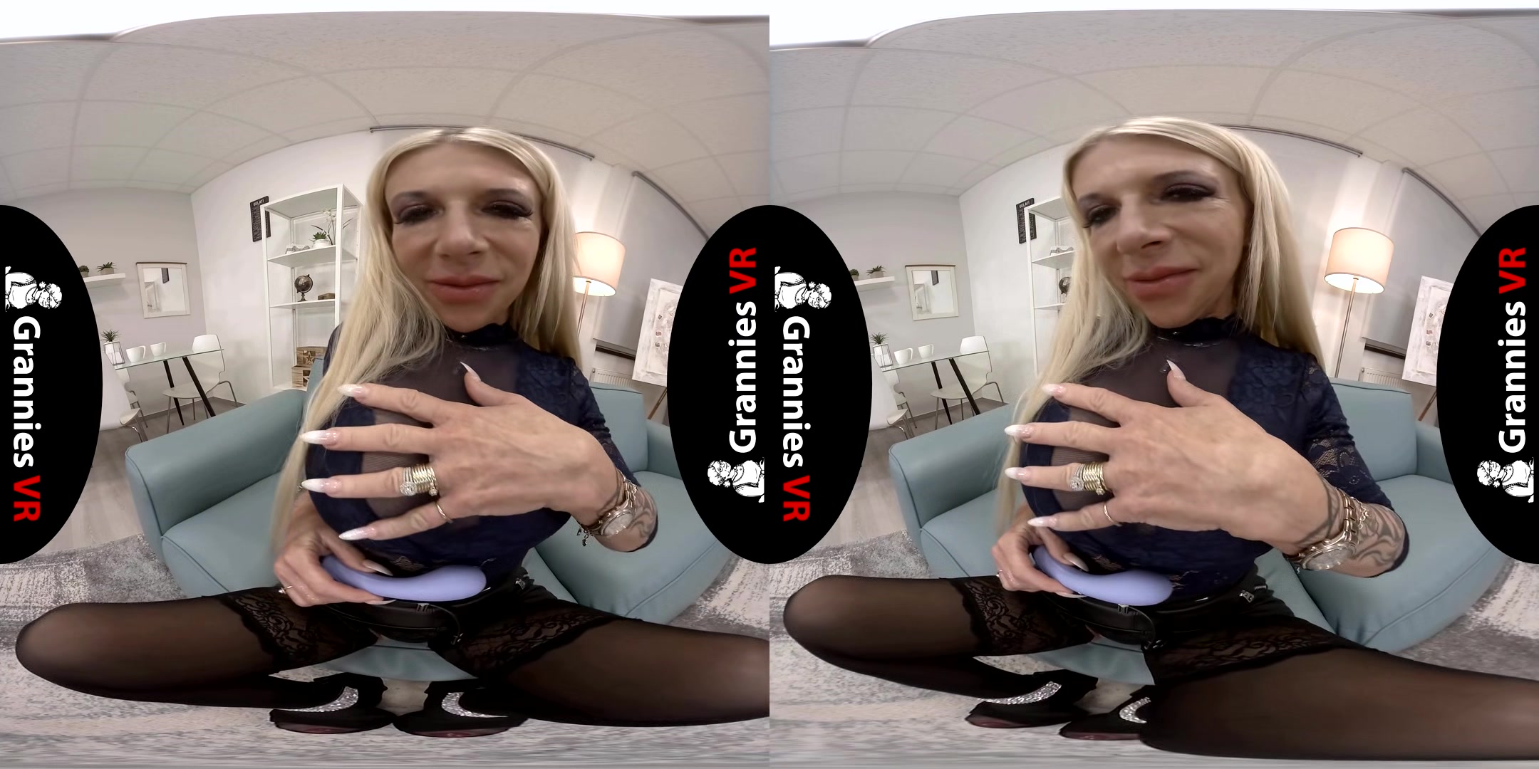 Enjoy Me - Big Tits Granny Toying Fingering - Sexlikereal