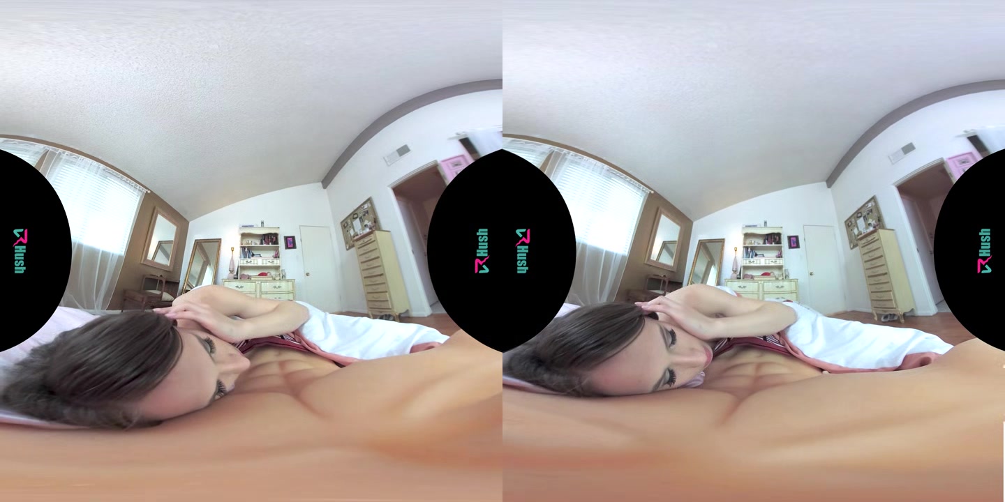 VRHUSH Jillian Janson rides her male sex doll
