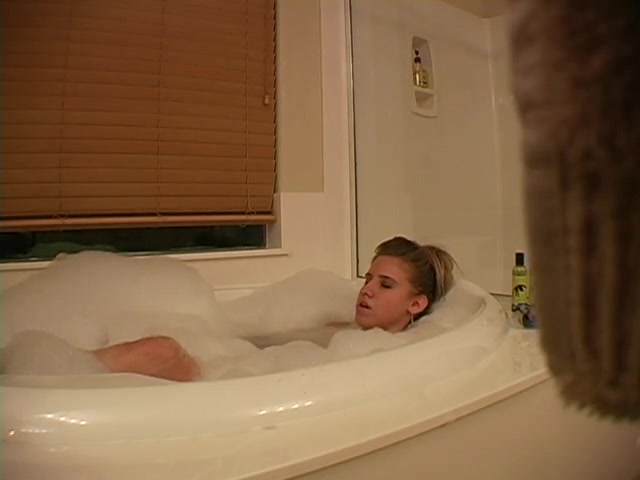 Nice passionate masturbation in the bathtub