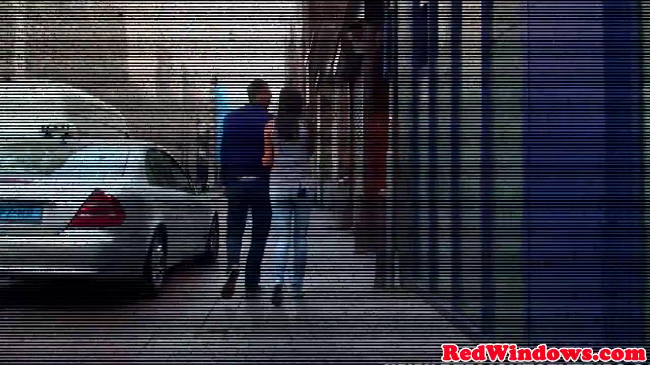 Dutch hooker doggystyled after blowjob