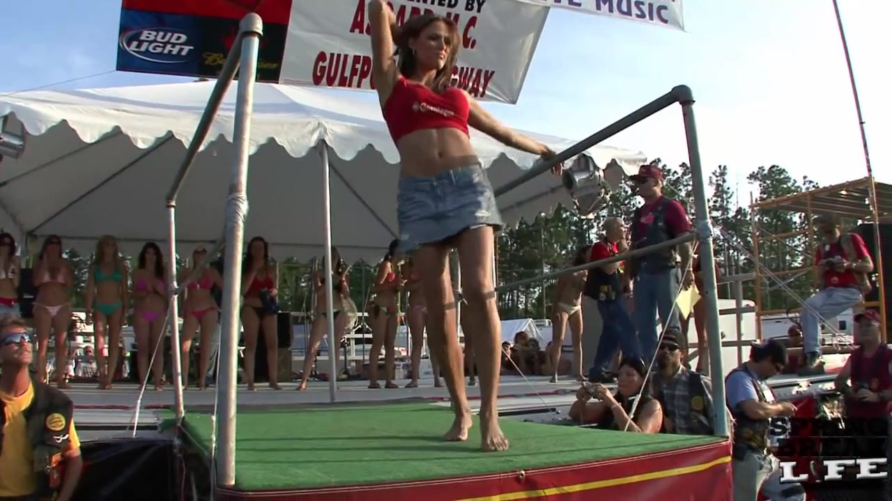 Naked Slip-n-Slide and Biker Bikini Contest - SpringBreakLife