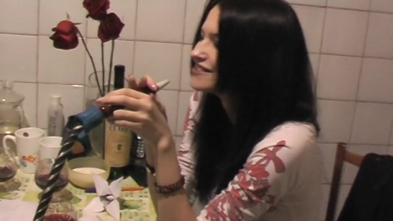 Dilettante pair in love porn after smokin' hookah