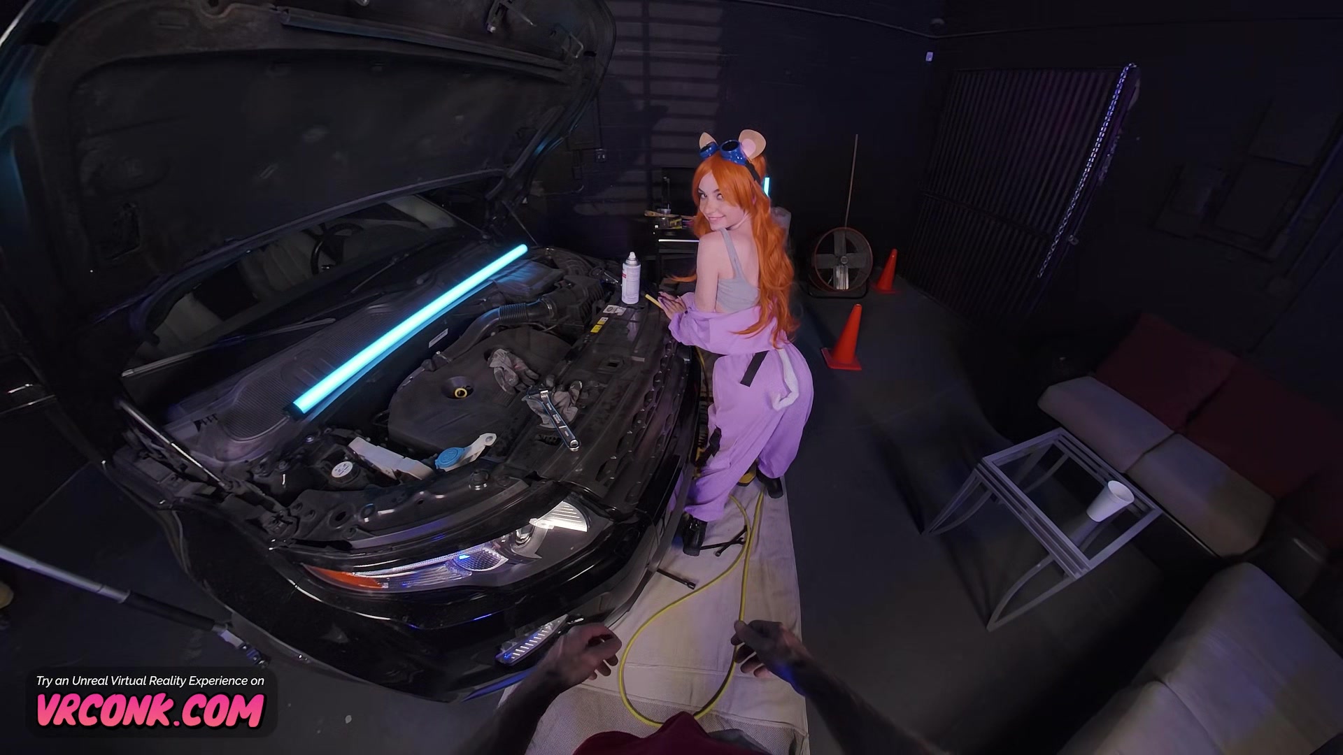 VR Conk Demi Hawks as cute Gadget Hackwrench Cosplay XXX VR Porn