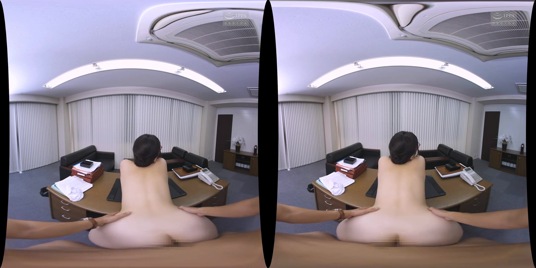 Workplace Affair: The Boss and I Are Alone; Busty Japanese Secretary Fucked