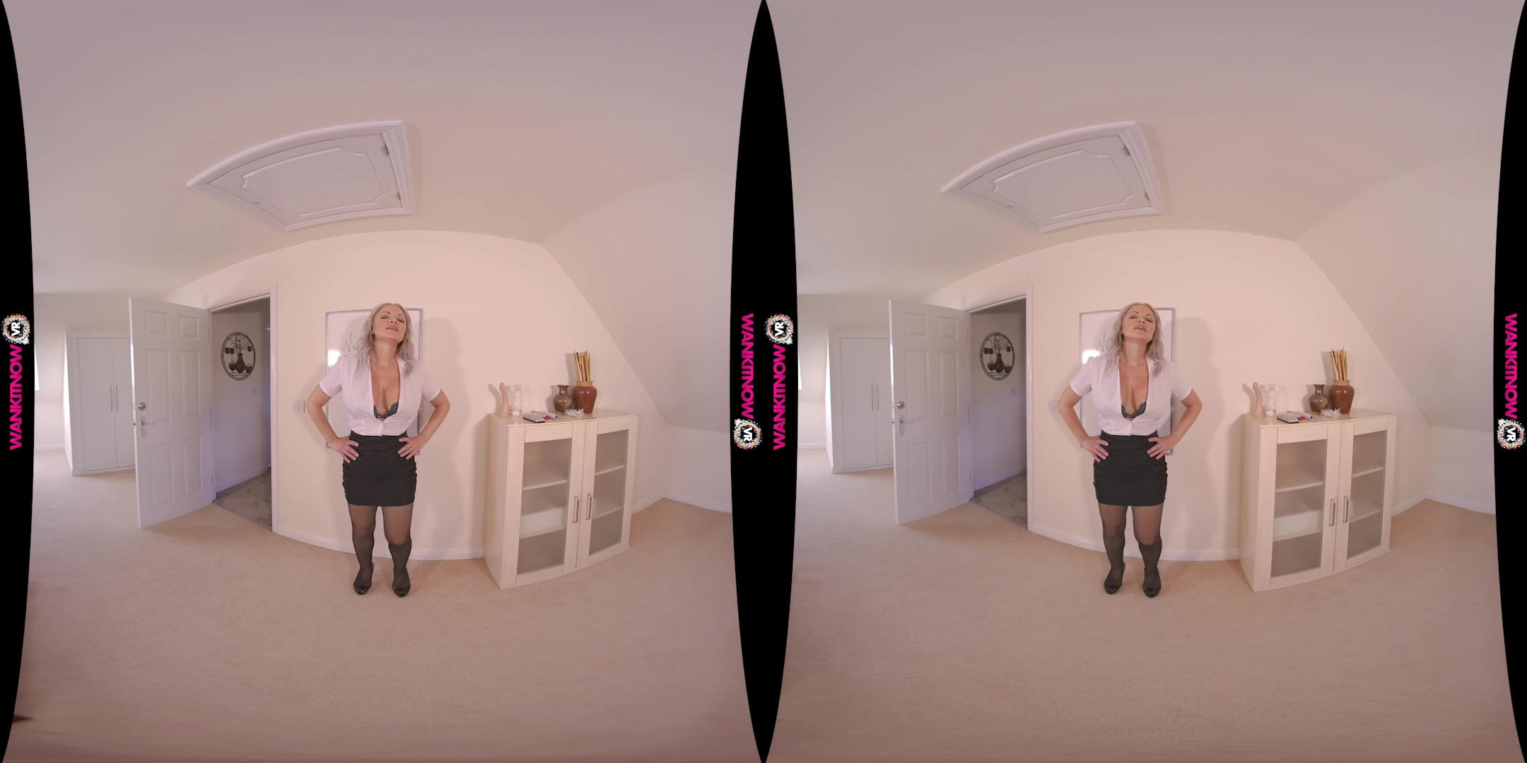 Wank Class featuring Frankie Babe - WankitNowVR