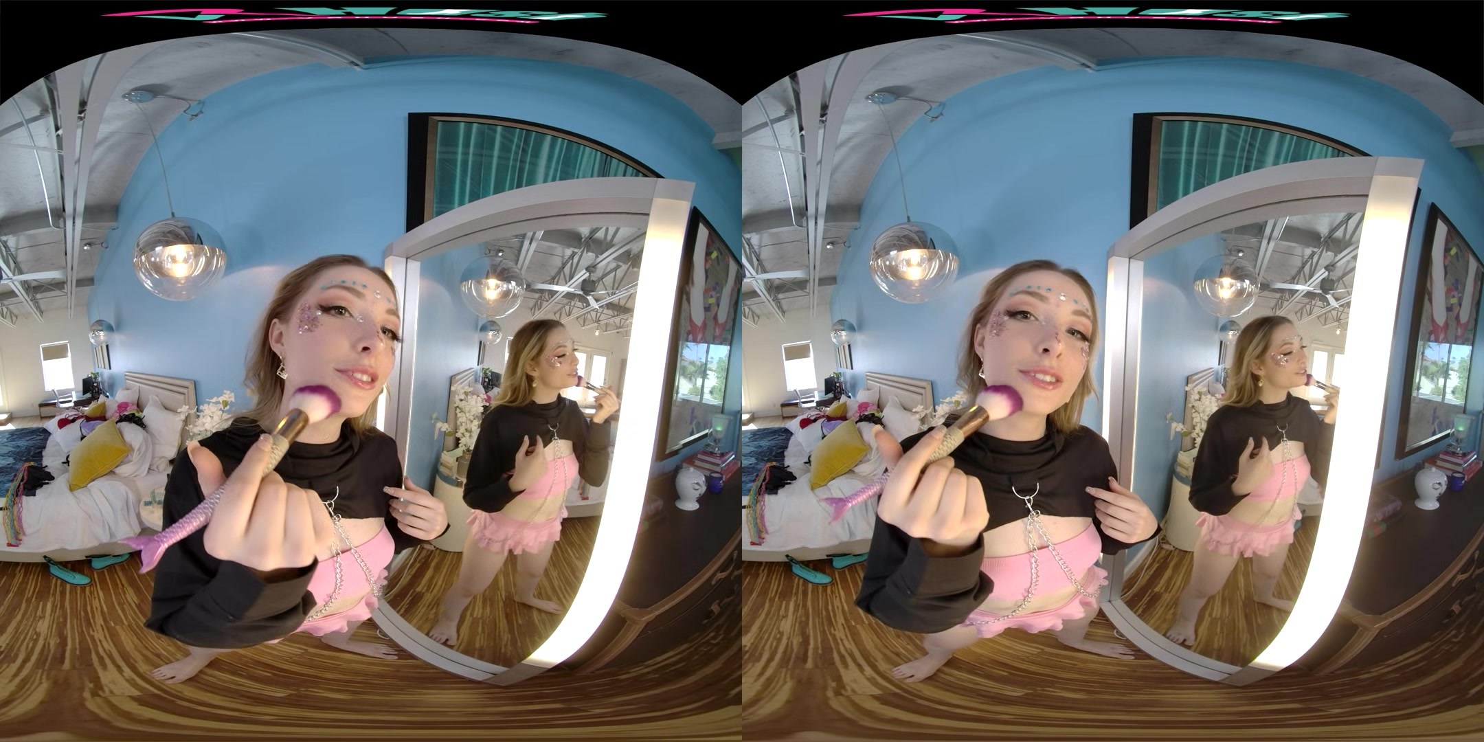 VRHUSH Festival pregame with gorgeous blonde Ailee Anne