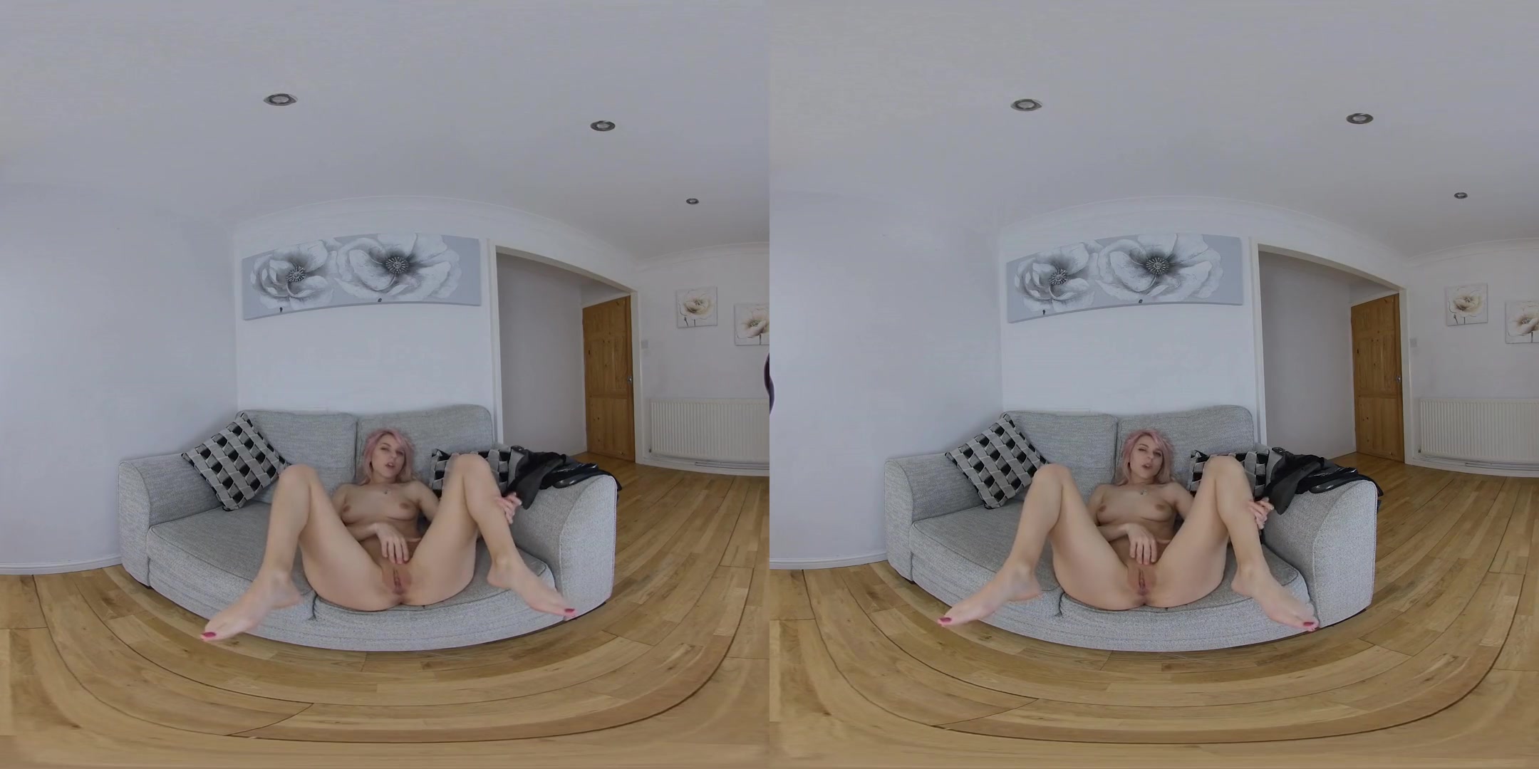 Chloe Toy, Back from the Gym! - Hot Blonde Solo Stripping and Masturbating