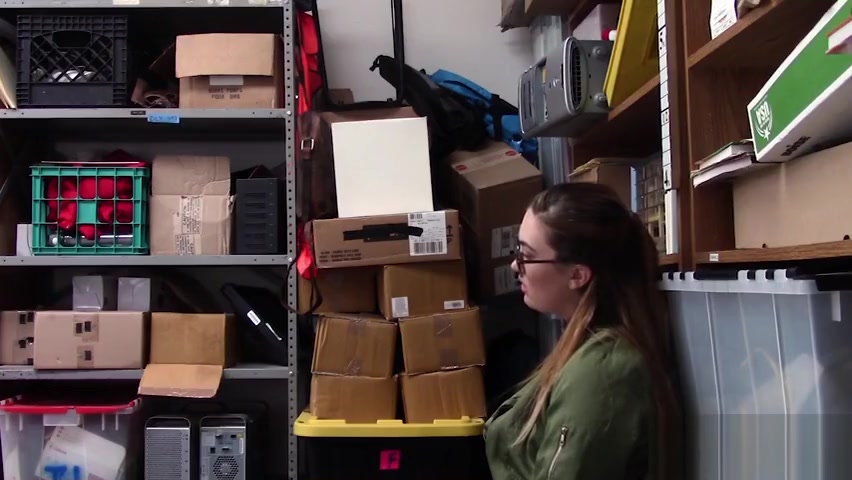 Petite redhead teen 18+ busted by a perverted LP officer