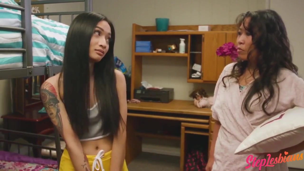 Jade Kush And Avery Black In Two Asian Stepsisters Learn To Share More Than A Bed