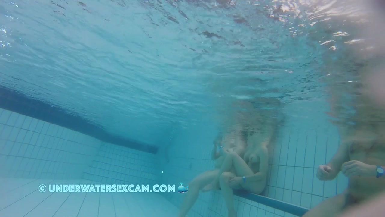 The Two Of Them Just Hang Out Naked In The Pool