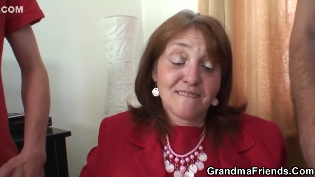 Busty Office Granny Granny Double Penetration