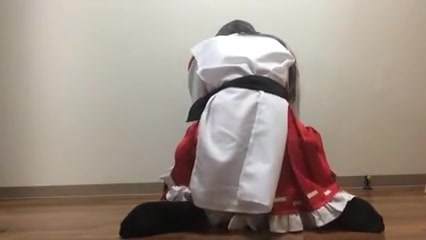 Haruna cosplay crossdresser