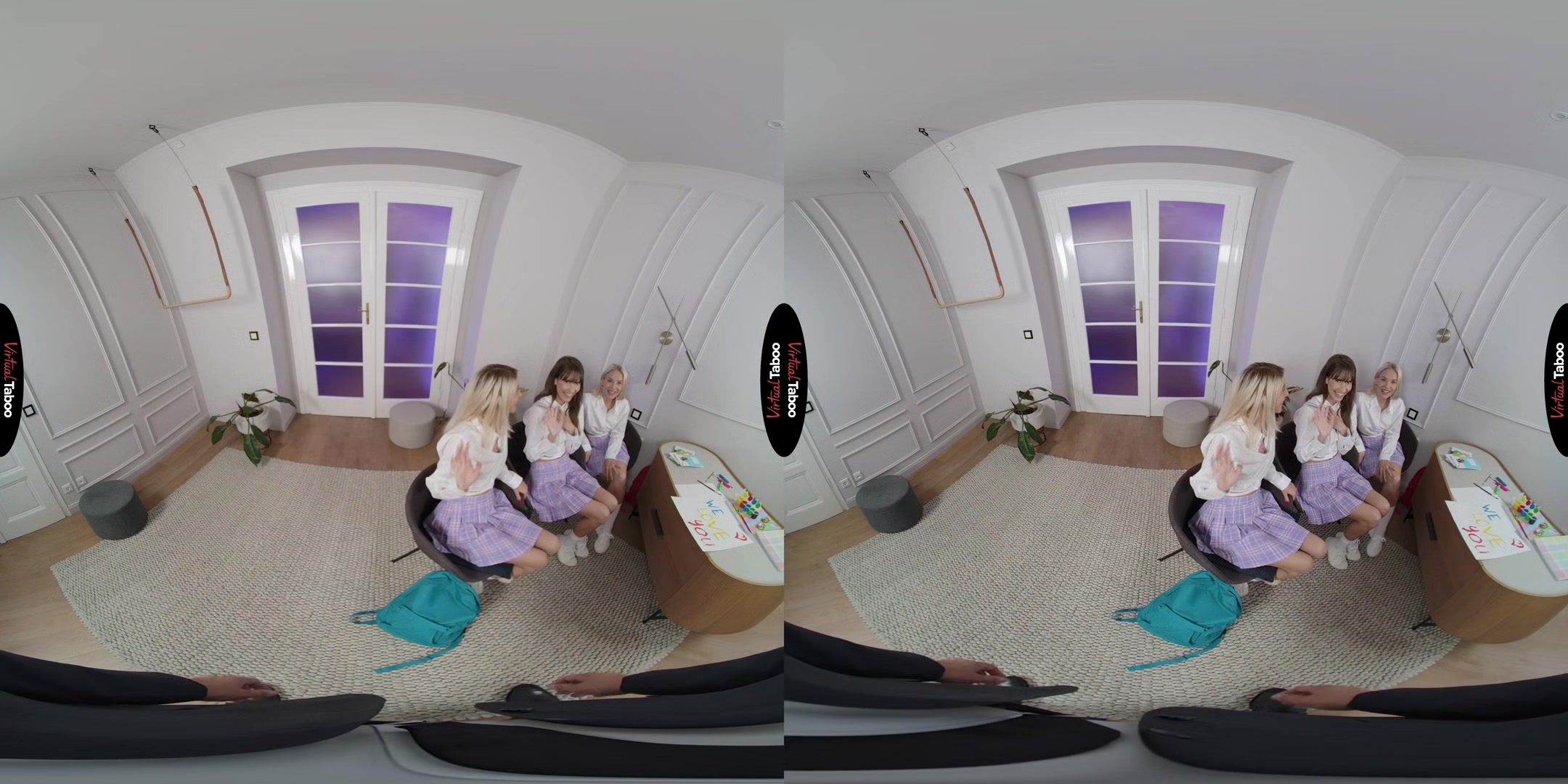 Barbie Brill, Lili Charmelle VR Porn: Study Time - Episode 4 Group Lesson - VirtualTaboo