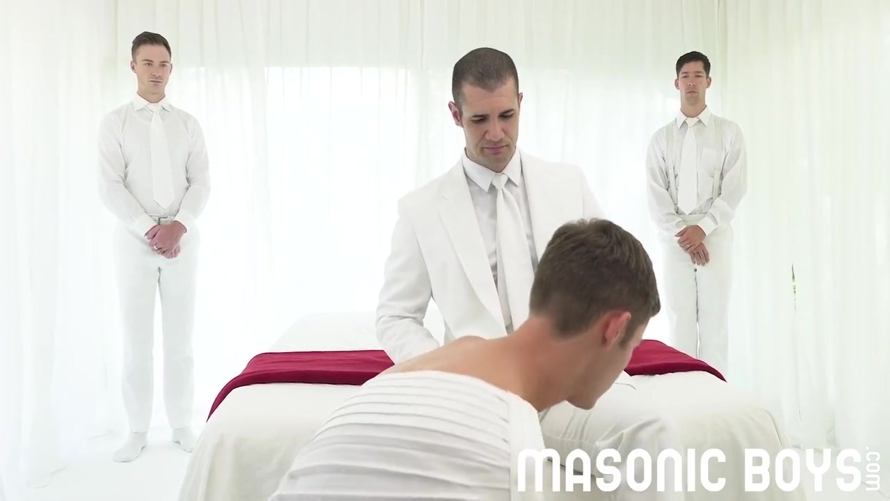 Suited Hung Top Barebacks Gay Apprentice - Eddie Patrick, Cole Blue And Kyler Drayke