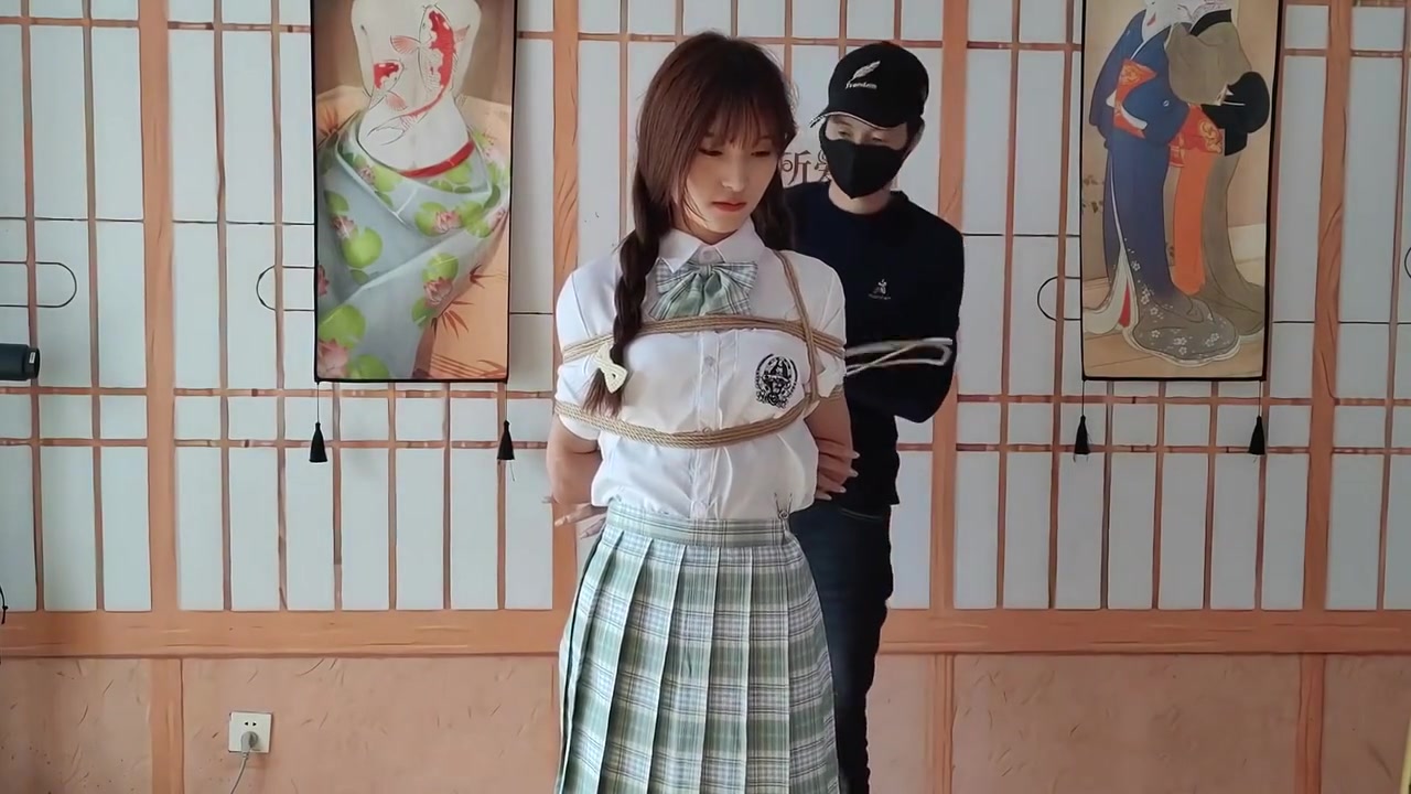Bondage In Japanese Ebina And Shima
