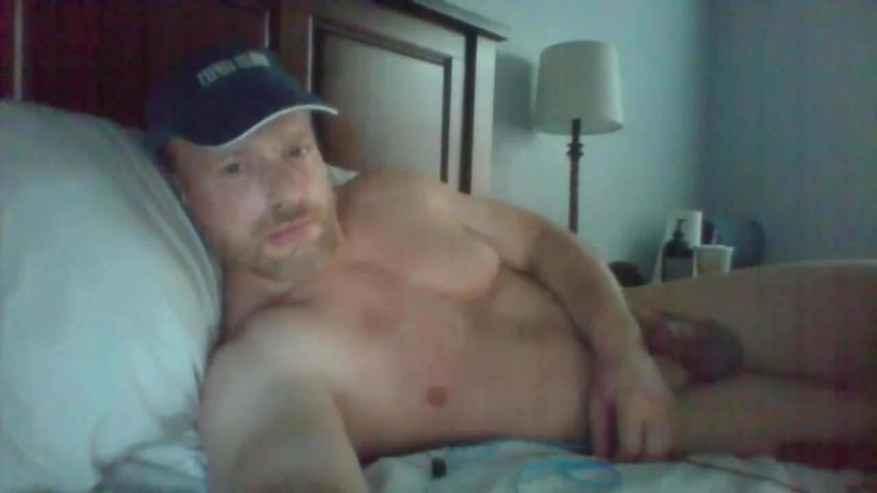 Jerking With Hot Muscle Step daddy