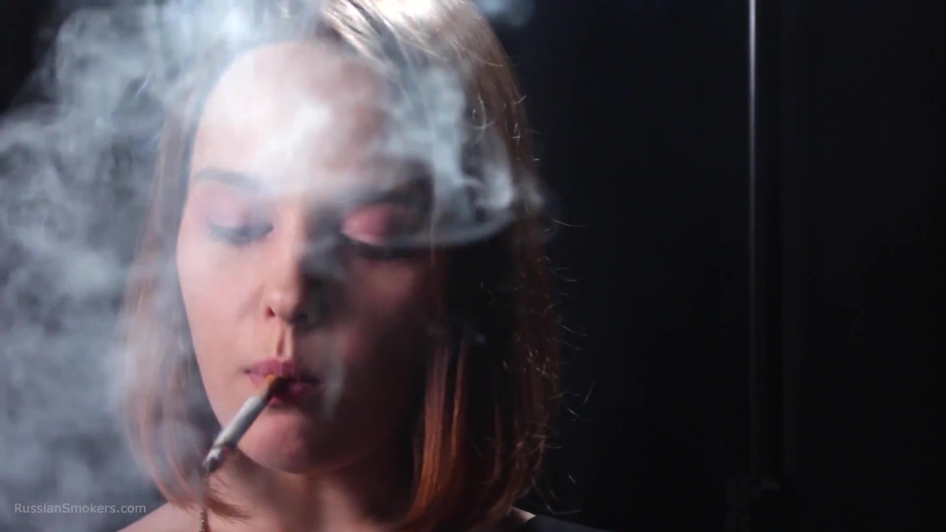 Dasha Is Smoking In The Studio