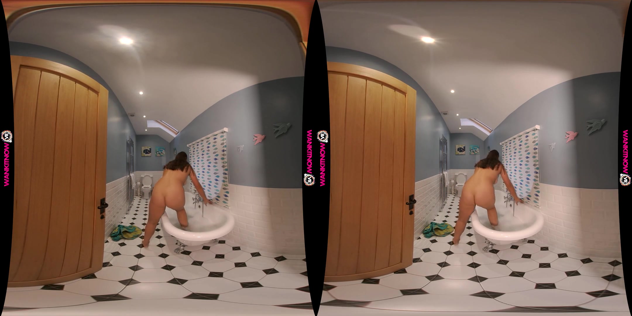 Bath Time Boner - Big Tits Bath JOI - SexLikeReal