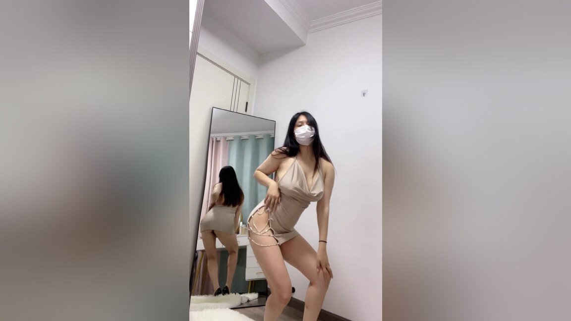 Asian Girl With Big Boobs Dancing