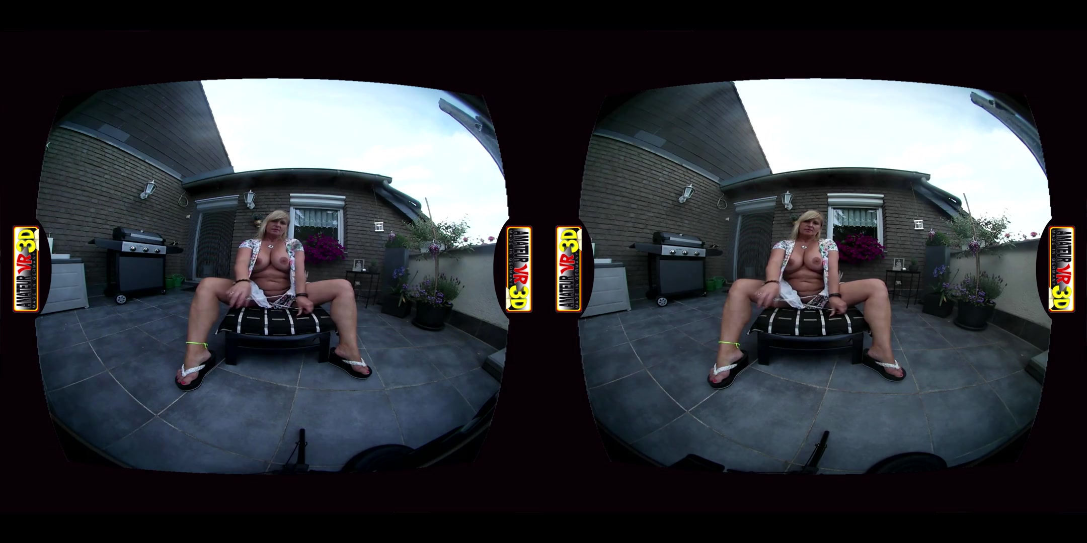 Chrissy in Chrissy - Masturbating On Her Balcony For You - AmateurVR3D