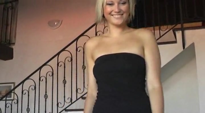 Gorgeous blonde lapdancing