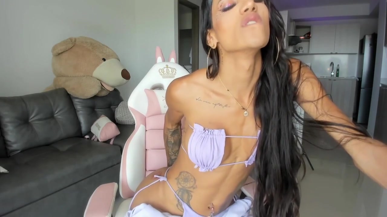 Feminine Blonde Ladyboy With Big Tits Suck Cock And Analed