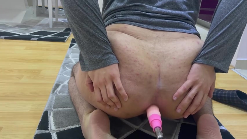 Fag Fucked Hard By Machine
