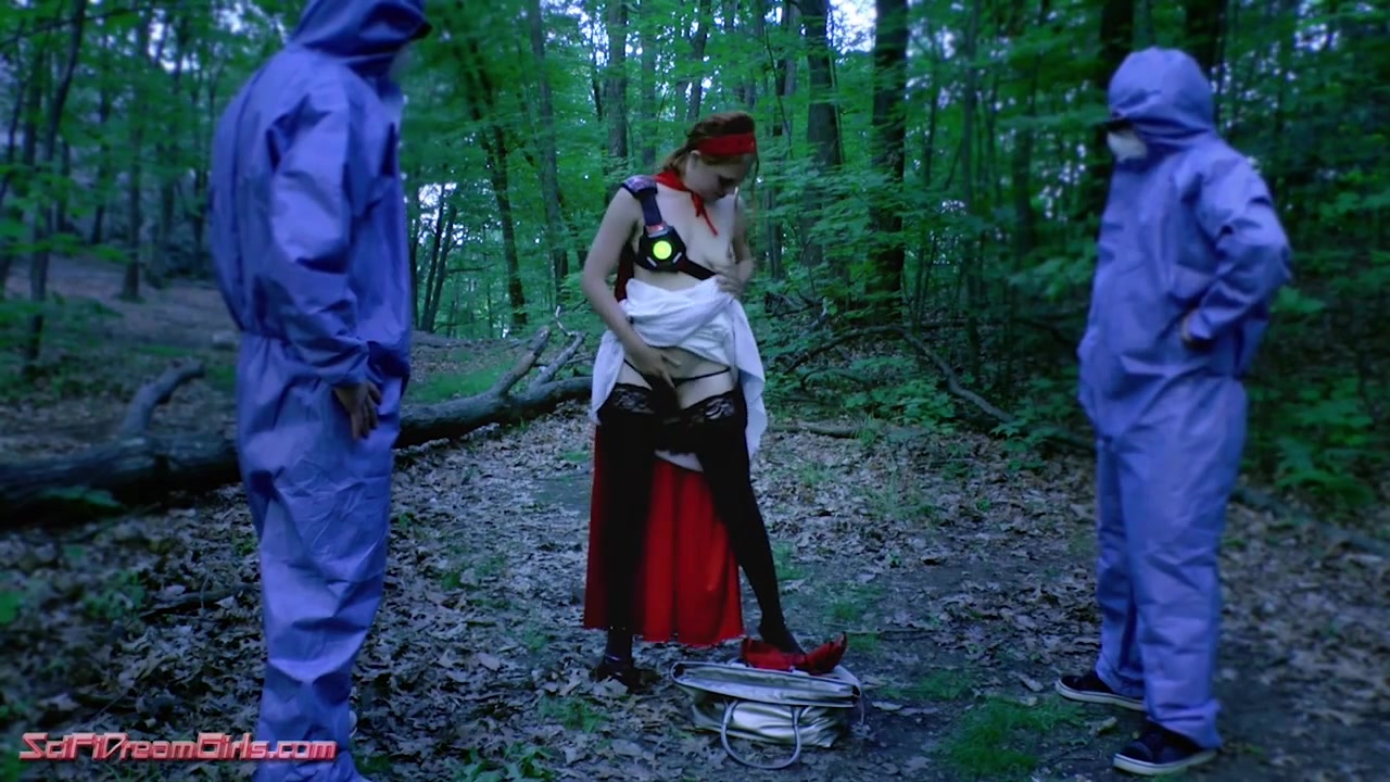 Sarah Strawberries in Ashley Fires Scifi Dreamgirls: Little Red Rosiebot - KINK