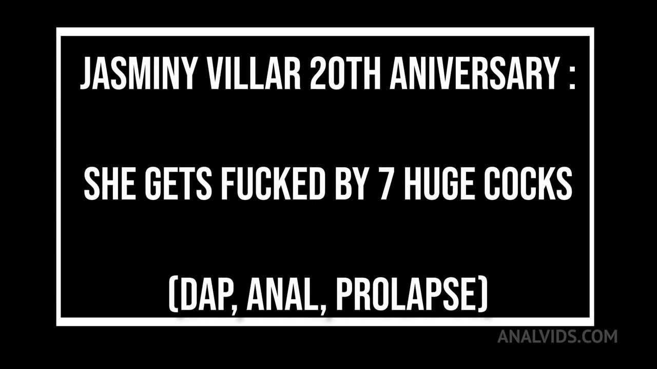 24th Anniversary Of Jasminy Villar, She Gets Fucked By 7 Cocks