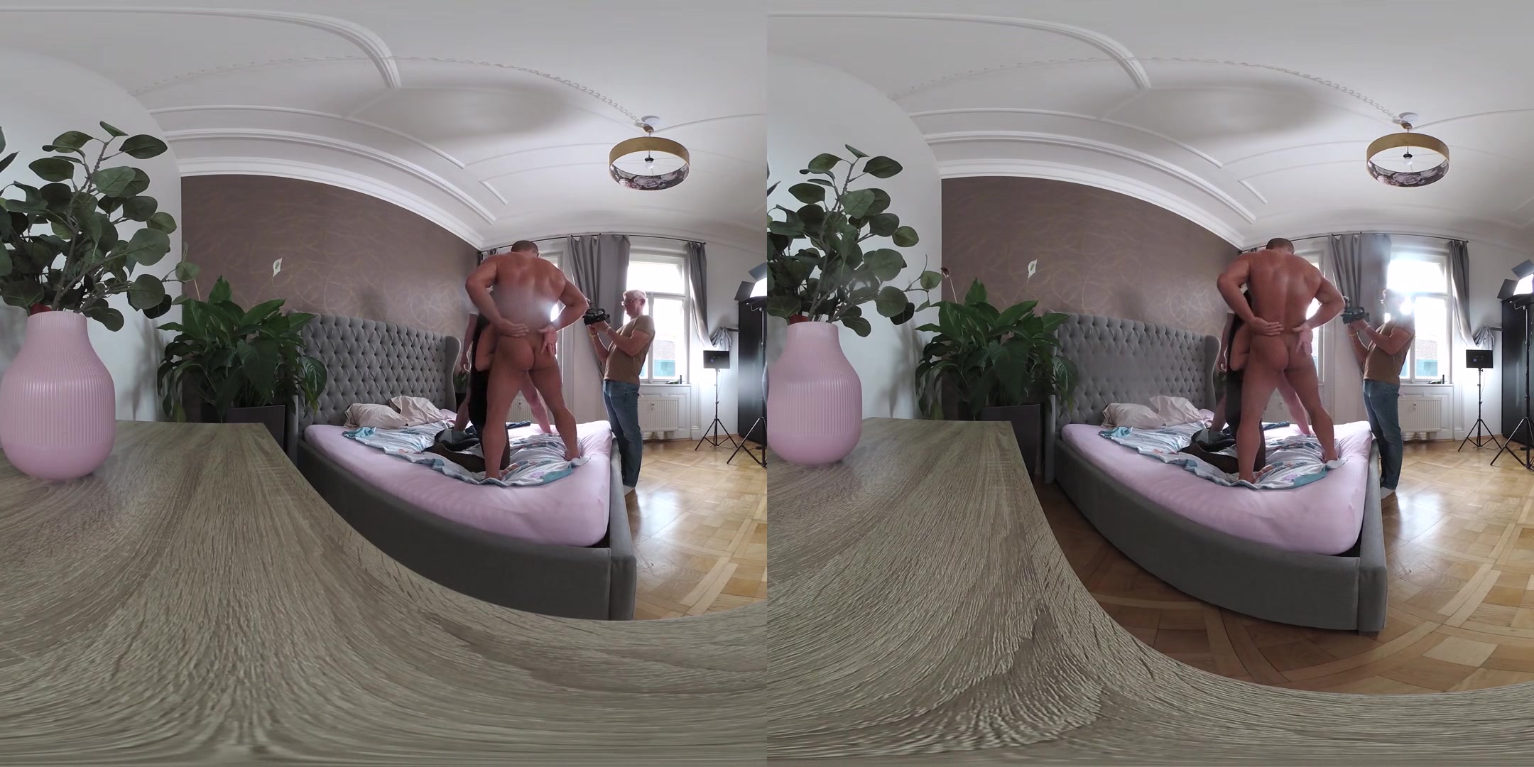 Daphne Klyde - Vr Behind The Scenes Part Two - Double Meat Sandwich Dvp Makes Thick Milf Squirt Buckets Of Joy Juice
