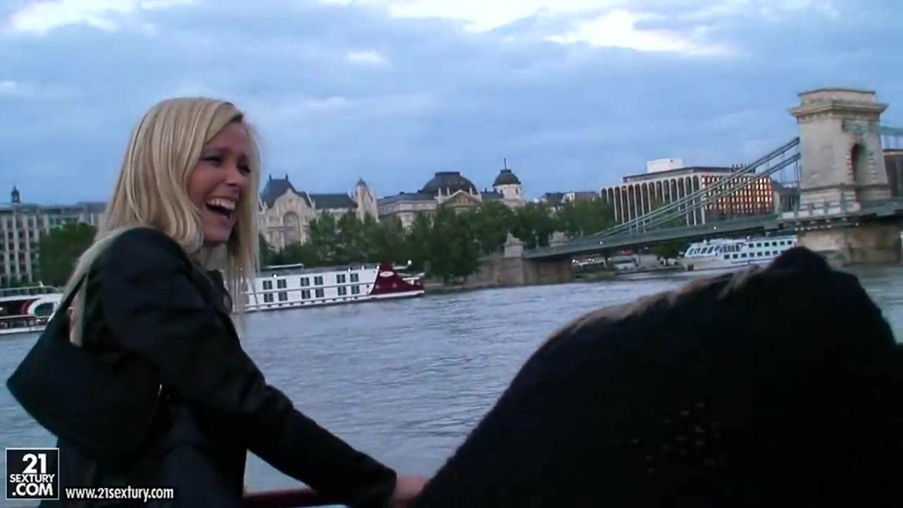 Blue Angel and Sophie Moone ride on a boat