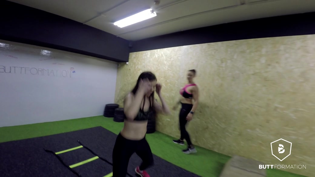 Cassie Fire in Cassie Fire's workout - ButtFormation