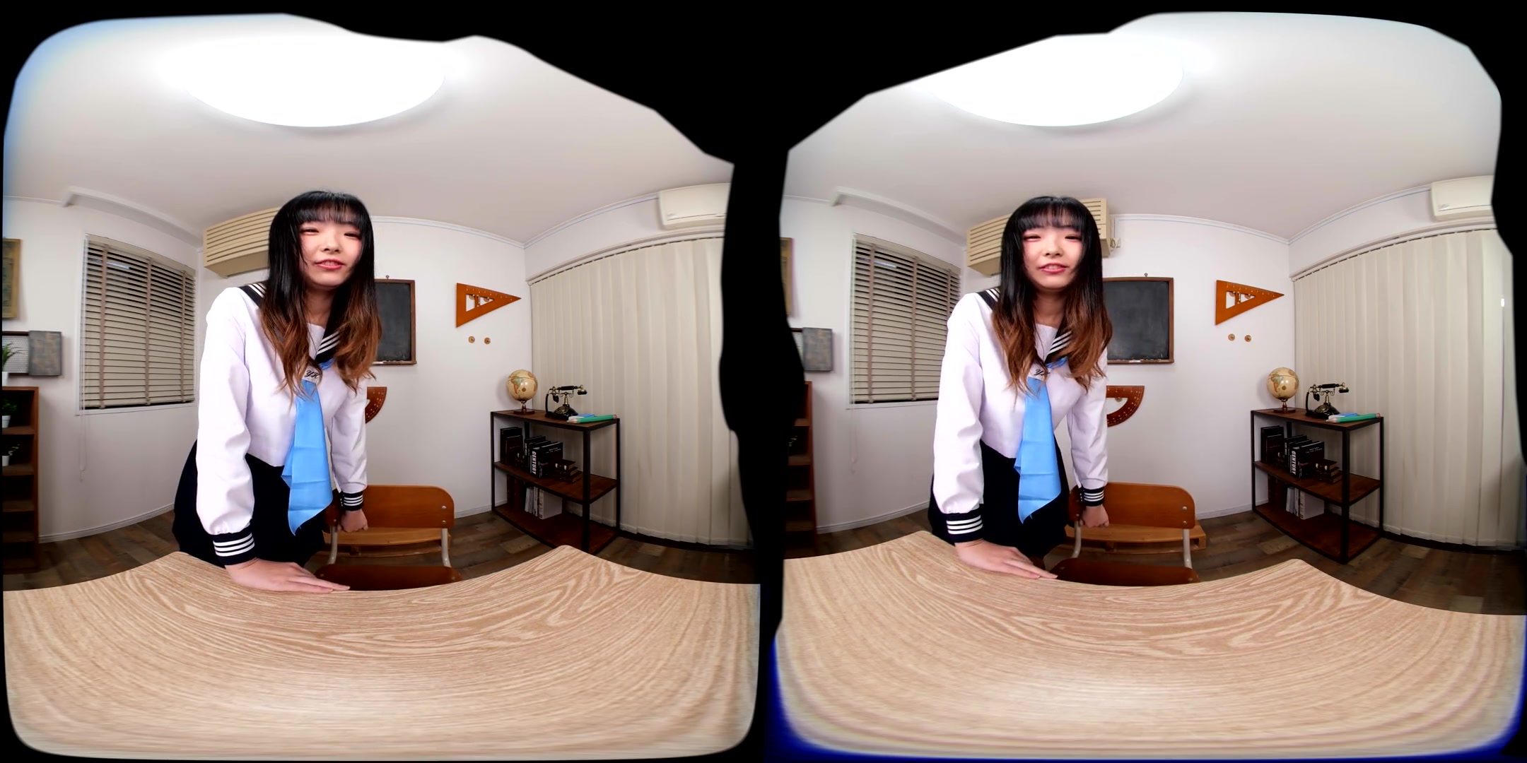 Virtual Dive: Senpai Can Take You in the Classroom and the Bedroom - Asian Panty Tease