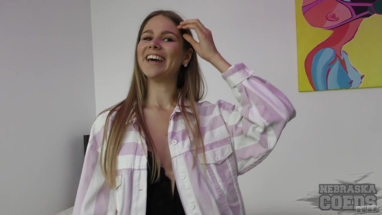 New Girl 21yo Evelina First Time Video