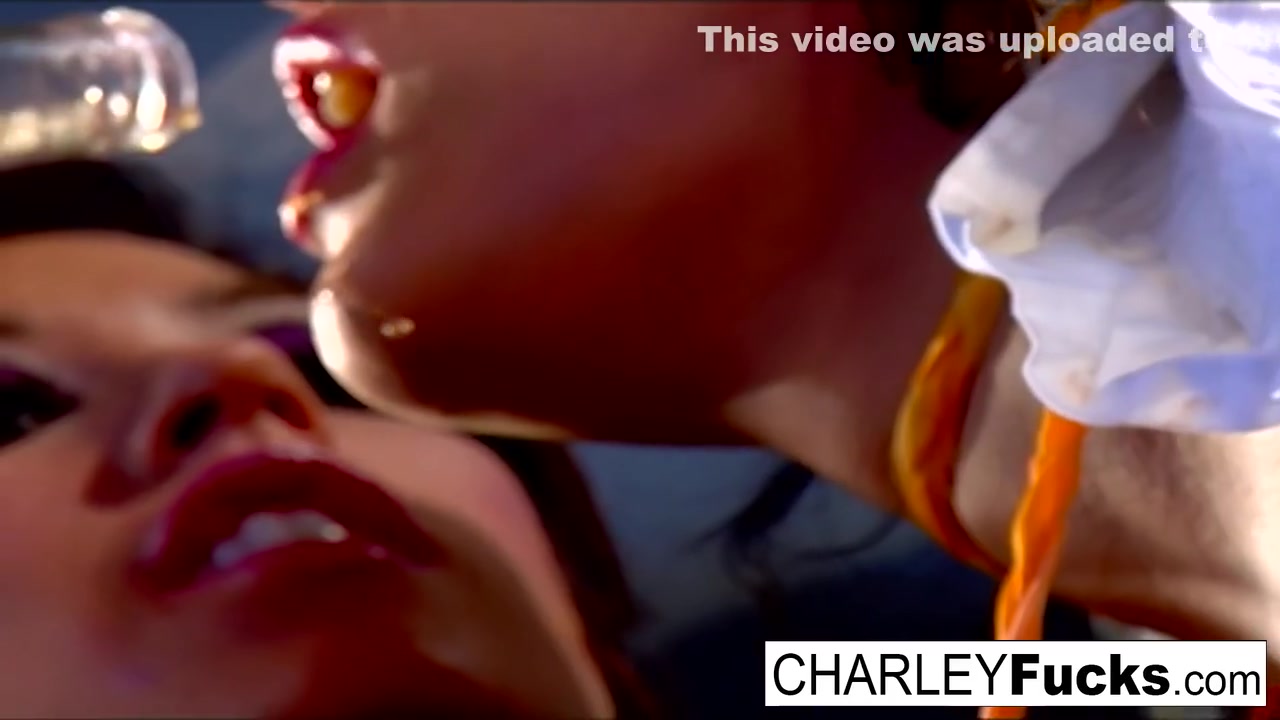 Charlie Has Some Slippery And Wet Fun With Sexy Brunette Capri!