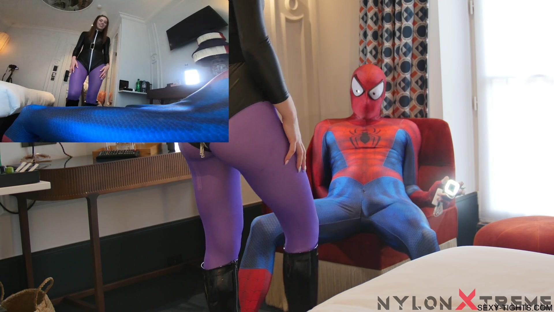 164 Monika Wild Fucked With Purple Pantyhose - Sex Movies Featuring Sexy Tights