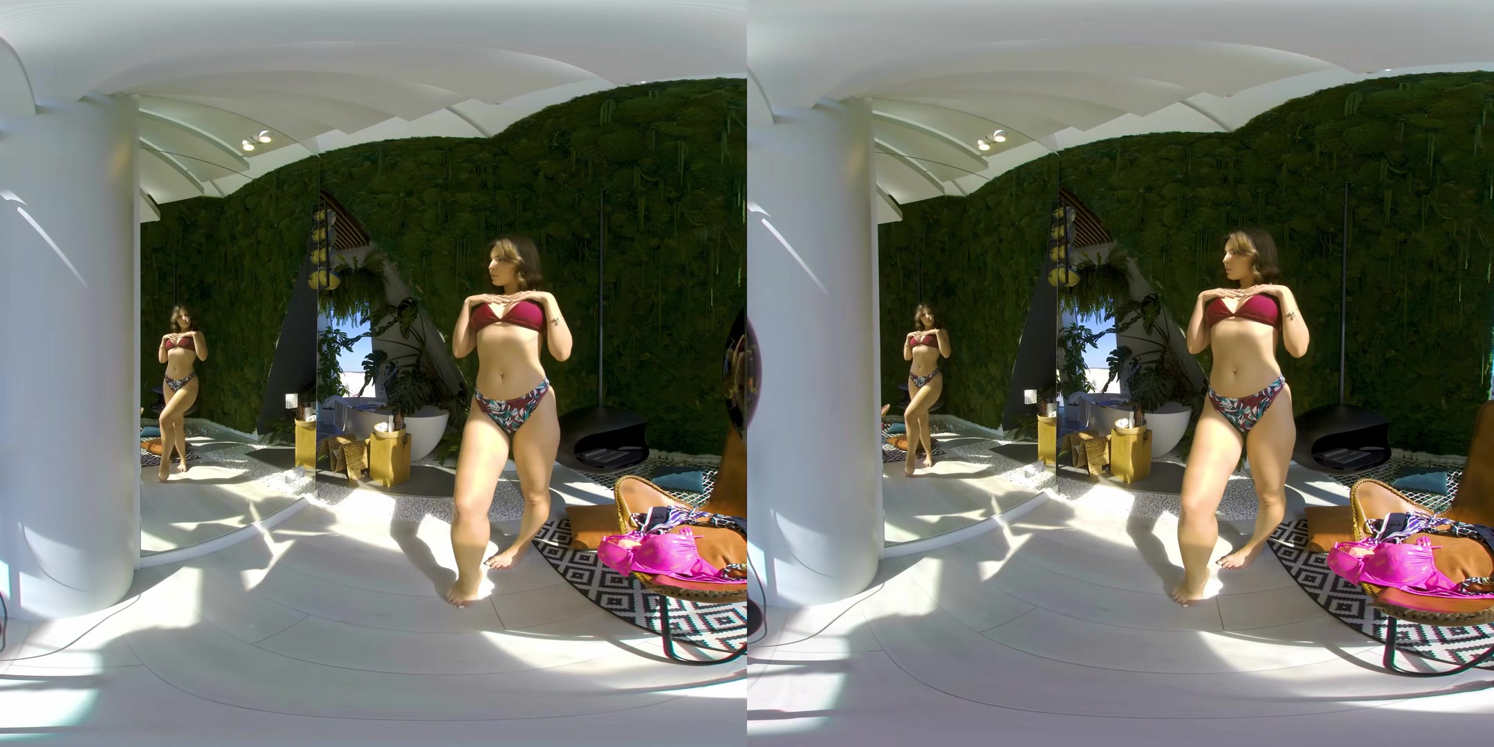 Olena Tries On Swimwear - Vrsun