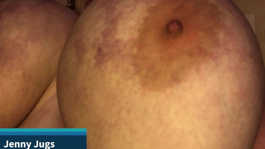 Cum covered Juggs - SecretHandful