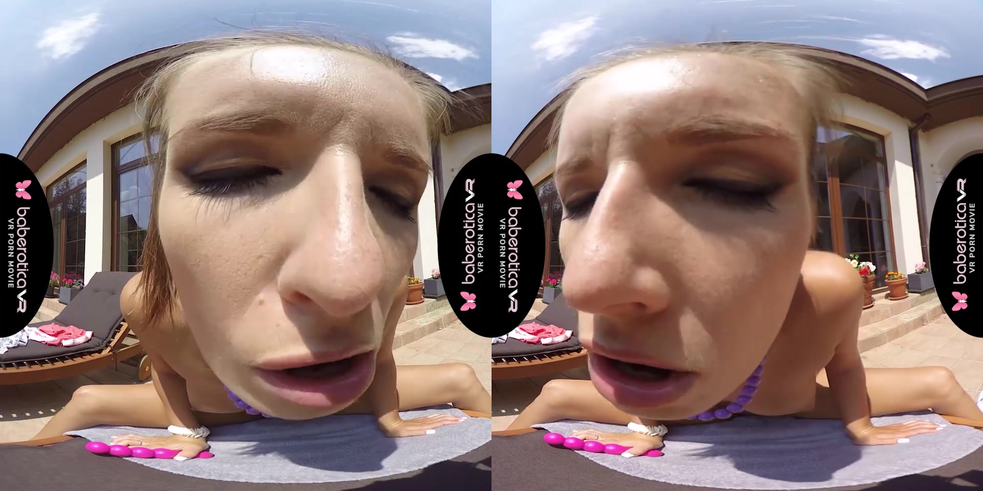 Jenifer Jane Has Some Fun With Her Dildo - BaberoticaVR